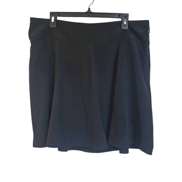 Athleta Women's Black Poly/Spandex All Day Skort NEW - Picture 11 of 13